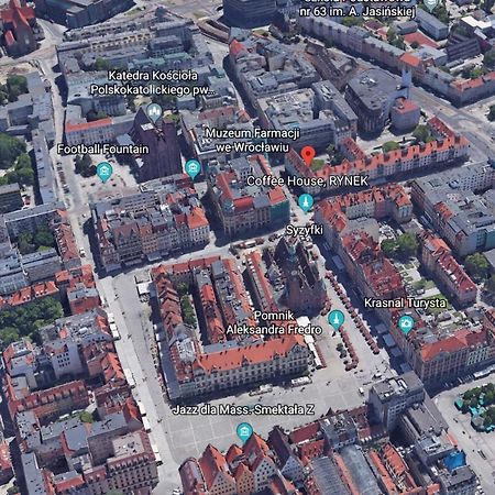 Ferienwohnung Oa - Apartament 50M Od Rynku - Old Market Square Breslau Exterior foto